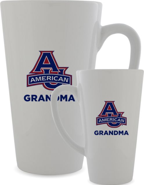American University Full Color Latte Mug 17oz Grandma - ONLINE ONLY