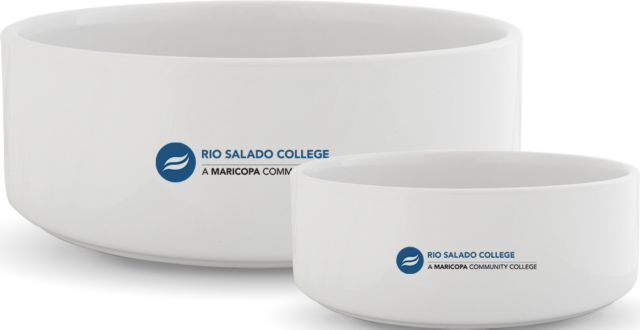 Rio Salado Ceramic Dog Bowl Primary Mark - ONLINE ONLY