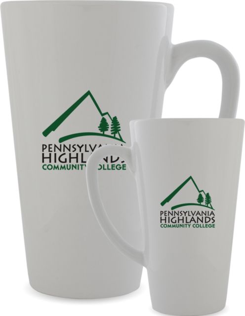 Pennsylvania Highlands Full Color Latte Mug 12oz Penn Highlands - Circle Bear Logo - ONLINE ONLY