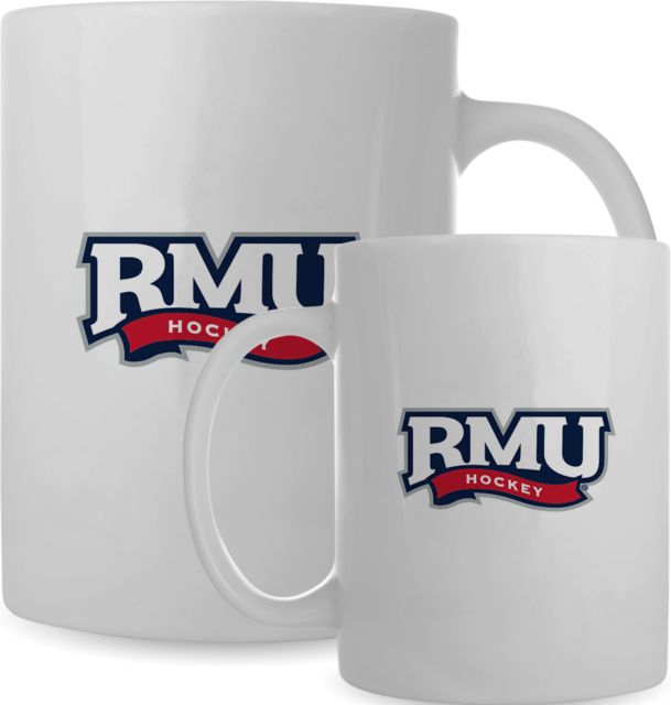 Robert Morris Full Color Mug 15oz Robert Morris Hockey