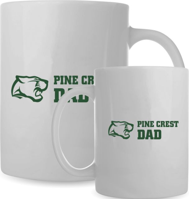 Pine Crest Dad Full Color Mug 15oz Dad Panther Head - ONLINE ONLY