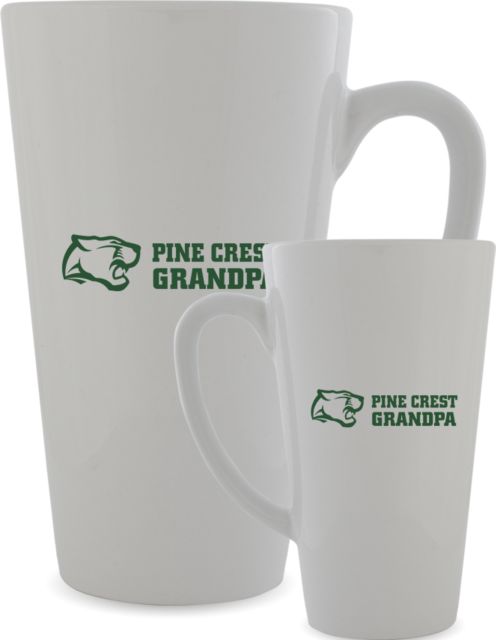 Pine Crest Full Color Latte Mug 17oz Grandpa Panther Head - ONLINE ONLY