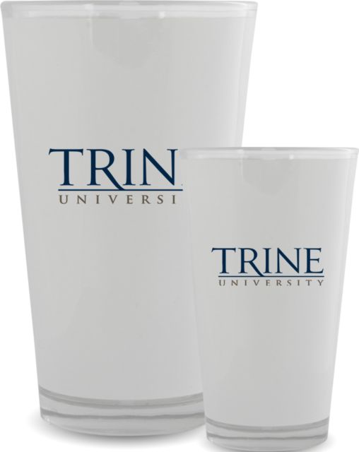 Trine Full Color Glass 17oz Trine Primary Wordmark - ONLINE ONLY