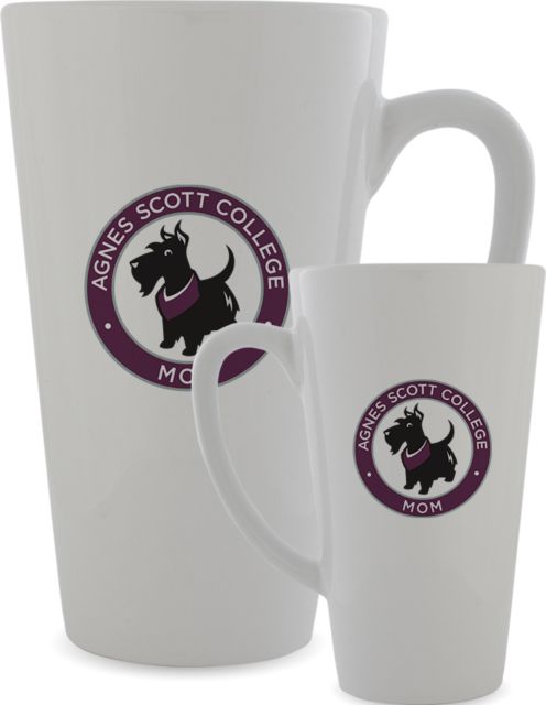 Agnes Scott Full Color Latte Mug 17oz Mom - ONLINE ONLY