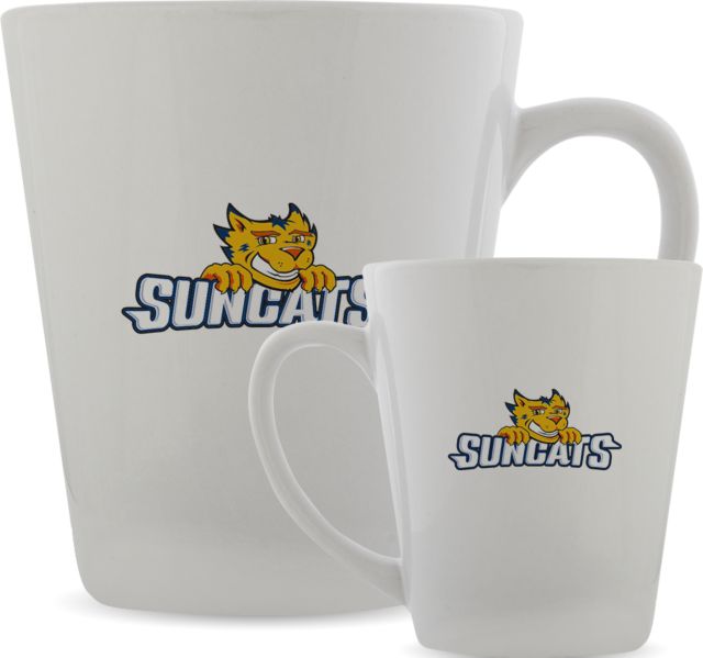 Central New Mexico Full Color Latte Mug 12oz Suncats Mark - ONLINE ONLY