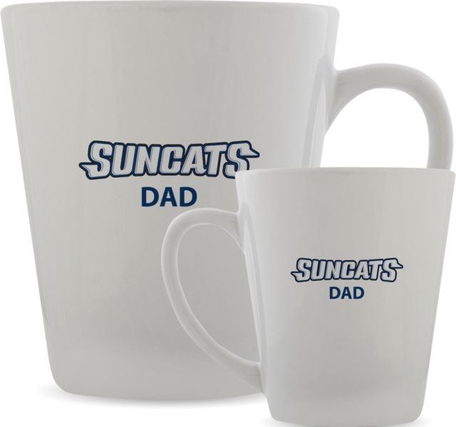 Central New Mexico Full Color Latte Mug 12oz Suncats Dad - ONLINE ONLY