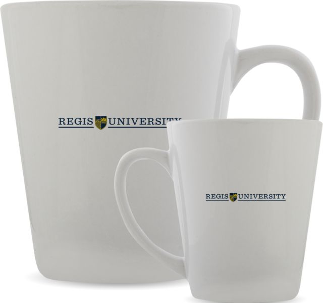 Regis Univ Full Color Latte Mug 12oz Primary Mark - ONLINE ONLY