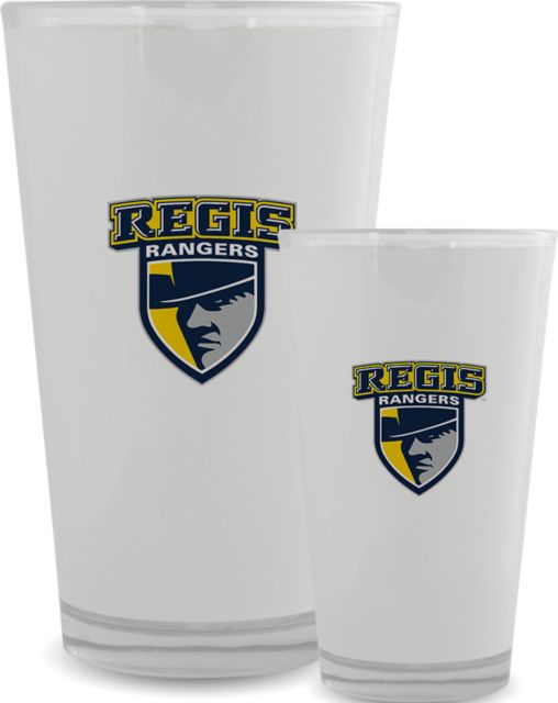 Regis Univ Full Color Glass 17oz Regis Rangers - ONLINE ONLY
