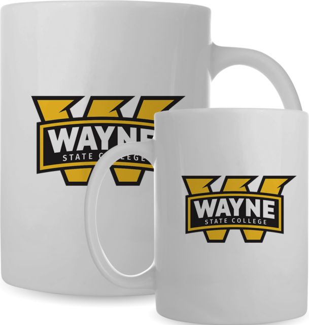 Wayne State Full Color Mug 15oz Primary Mark - ONLINE ONLY