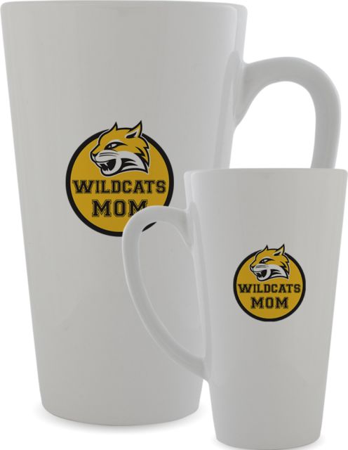 Wayne State Full Color Latte Mug 17oz Mom - ONLINE ONLY