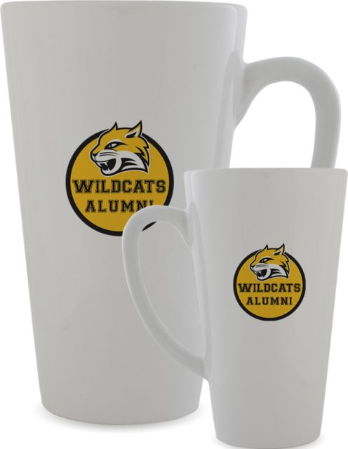 Wayne State Full Color Latte Mug 17oz Alumni - ONLINE ONLY