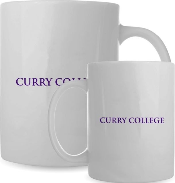 Curry College Full Color Mug 15oz Curry College Wordmark Flat - ONLINE ONLY
