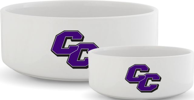 Curry College Ceramic Dog Bowl Curry College Primary Athletic Mark - ONLINE ONLY