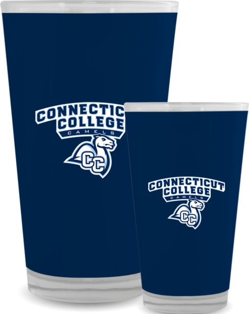 Connecticut College Full Color Glass 17oz Primary Mark - ONLINE ONLY