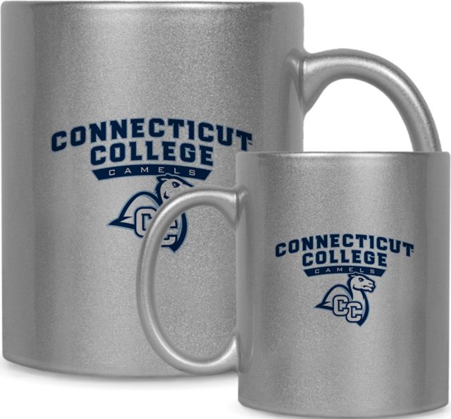 Connecticut College Full Color Metallic Mug 11oz                           Primary Mark - ONLINE ONLY