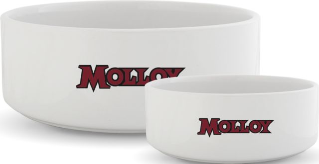 Molloy University Ceramic Dog Bowl Molloy Wordmark - ONLINE ONLY