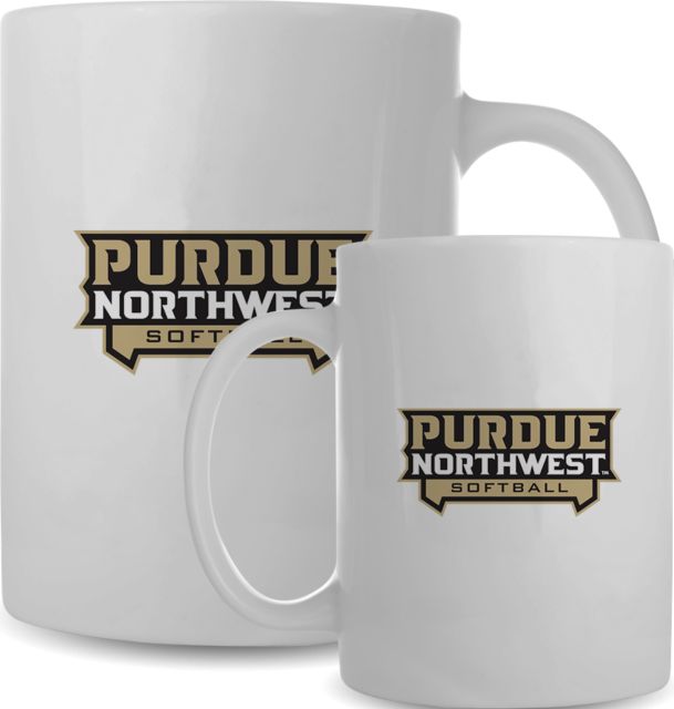 Purdue Northwest Full Color Mug 15oz Softball PNW - ONLINE ONLY