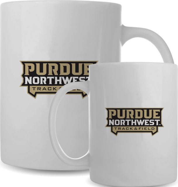 Purdue Northwest Full Color Mug 15oz Track and Field PNW - ONLINE ONLY