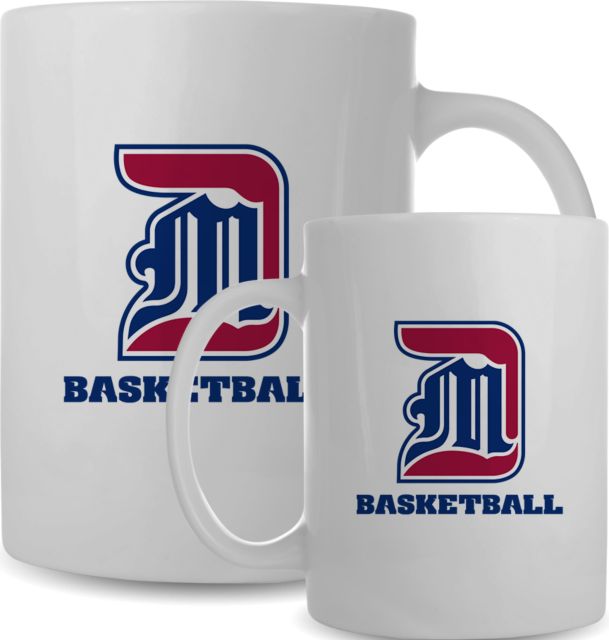 Detroit Mercy Full Color Mug 15oz Basketball - Detroit Mercy - ONLINE ONLY