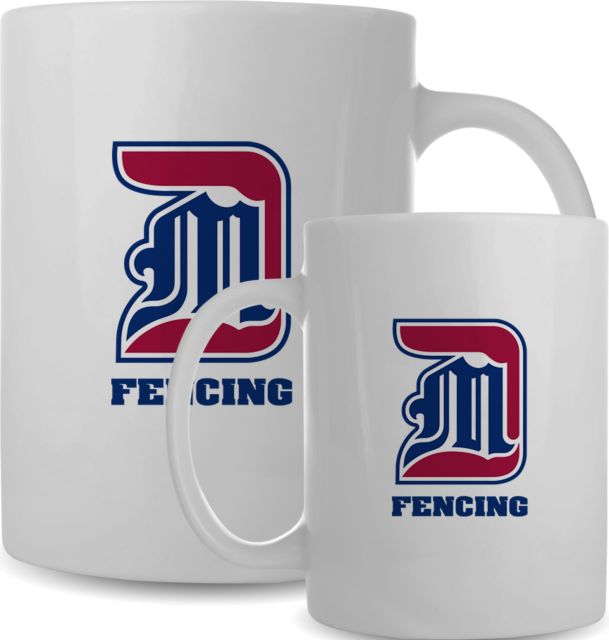 Detroit Mercy Full Color Mug 15oz Fencing - Detroit Mercy - ONLINE ONLY