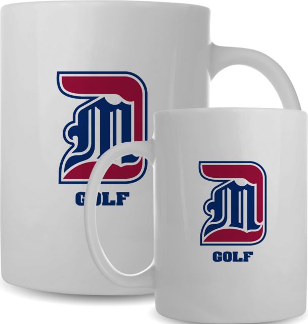 Detroit Mercy Full Color Mug 15oz Golf - Detroit Mercy - ONLINE ONLY