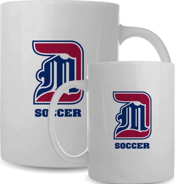Detroit Mercy Full Color Mug 15oz Soccer - Detroit Mercy - ONLINE ONLY