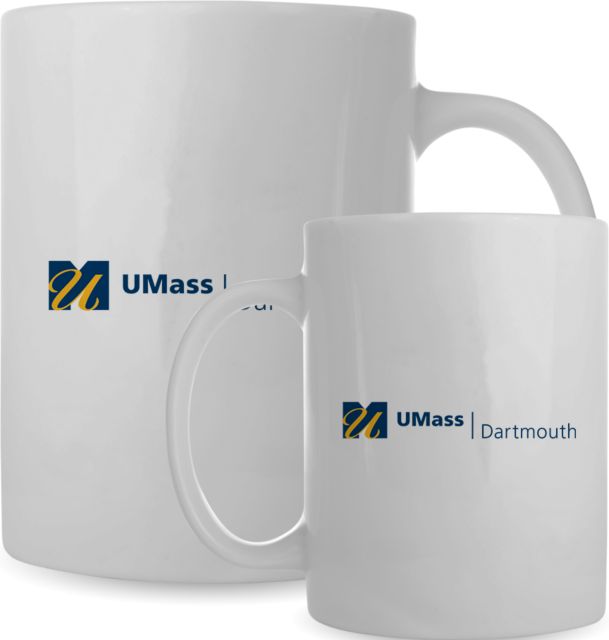 UMass Dartmouth Full Color Mug 15oz UMass Dartmouth University Logo - ONLINE ONLY