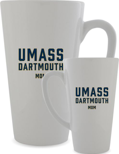 UMass Dartmouth Full Color Latte Mug 17oz UMass Dartmouth Mom - ONLINE ONLY