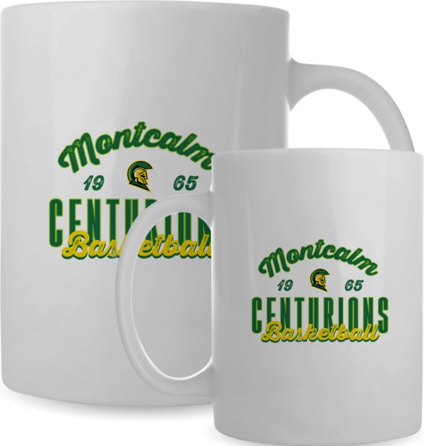 Montcalm Full Color Mug 15oz Montcalm Centurions Basketball