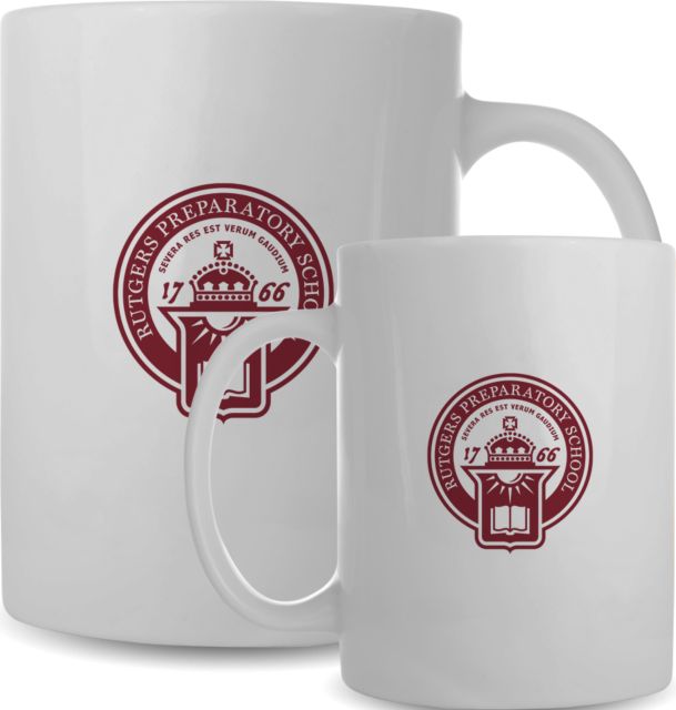 Rutgers Prep Full Color Mug 15oz ENGRAVED - ONLINE ONLY