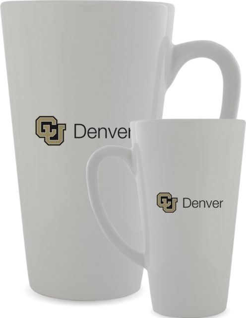 Colorado Denver Full Color Latte Mug 17oz CU Denver