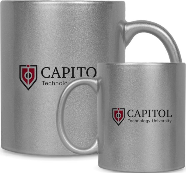 Capitol Technology Full Color Metallic Mug 11oz                           Primary Mark - ONLINE ONLY