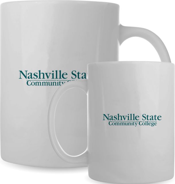 Nashville State Full Color Mug 15oz Nashville State CC Wordmark - ONLINE ONLY