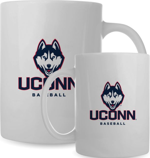 UConn Full Color Mug 15oz UConn Huskies Baseball