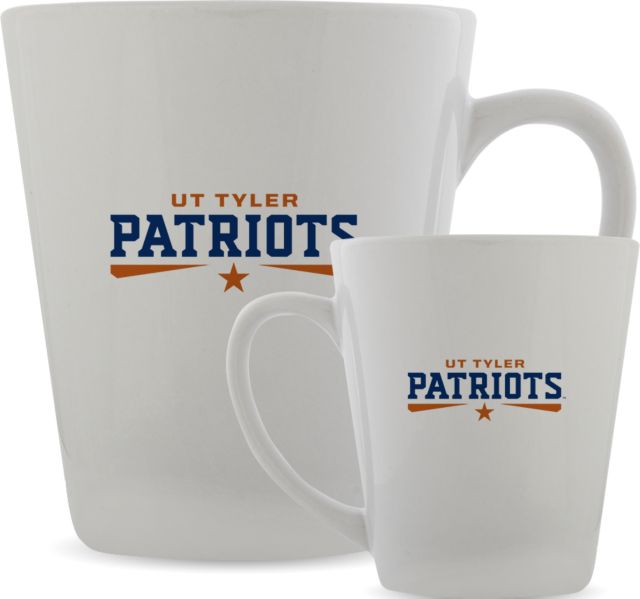 UT Tyler Full Color Latte Mug 12oz UTT Patriots - ONLINE ONLY