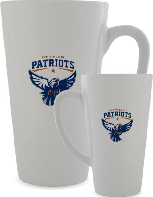 UT Tyler Full Color Latte Mug 17oz Swoop Patriots - ONLINE ONLY