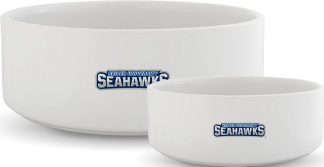 Keiser Ceramic Dog Bowl K U Seahawks - ONLINE ONLY