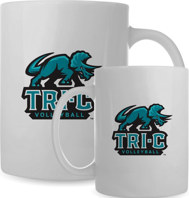 Cuyahoga CC Full Color Mug 15oz Volleyball - Tri-C - ONLINE ONLY