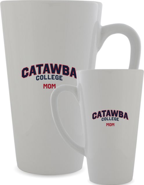 Catawba Full Color Latte Mug 17oz Catawba College Mom - ONLINE ONLY