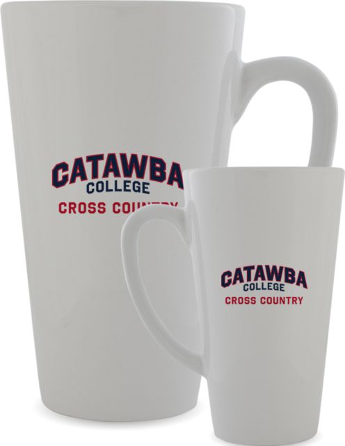 Catawba Full Color Latte Mug 17oz Catawba College Primary XC - ONLINE ONLY