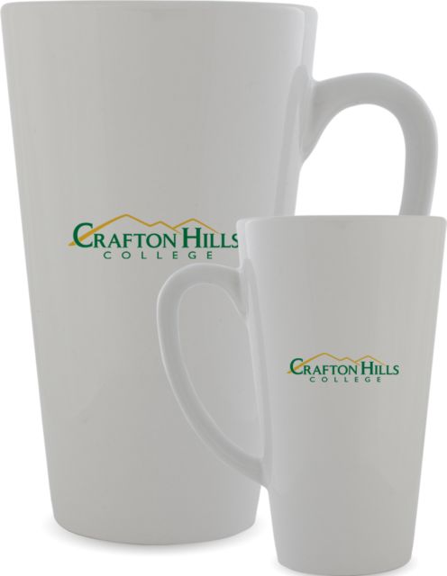 Crafton Hills Full Color Glass 17oz Crafton Hills College Primary Mark - ONLINE ONLY