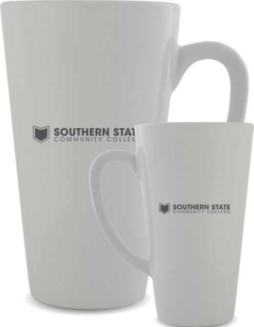 Southern State Full Color Latte Mug 12oz Sothern State Community College Primary Mark - ONLINE ONLY