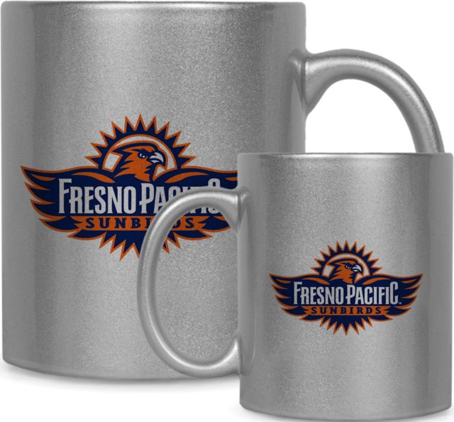 Fresno Pacific Full Color Metallic Mug 11oz                           Official Logo - ONLINE ONLY