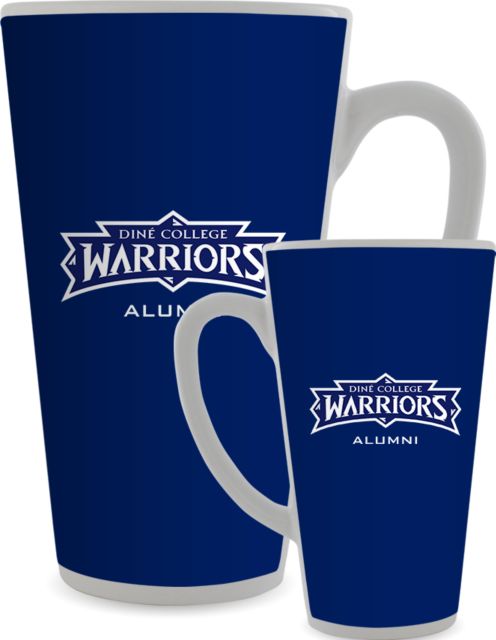 Dine Full Color Latte Mug 17oz Warriors Alumni - ONLINE ONLY