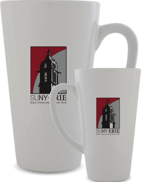 Erie CC Full Color Latte Mug 12oz SUNY Erie State University of New York - Tower Framed - ONLINE ONLY
