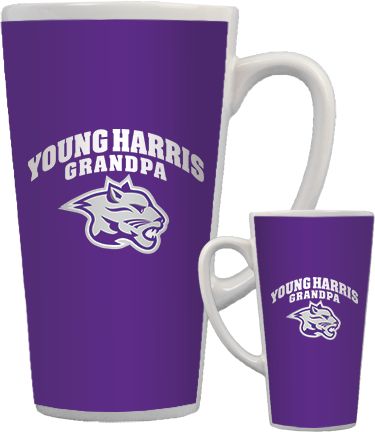Young Harris Full Color Latte Mug 17oz Grandpa - ONLINE ONLY