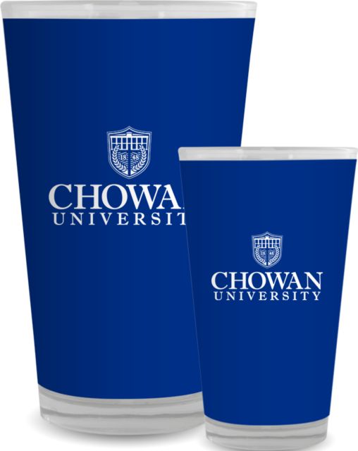 Chowan Full Color Glass 17oz Primary Mark - ONLINE ONLY