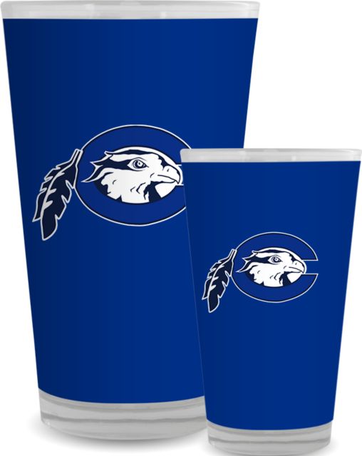 Chowan Full Color Glass 17oz Mascot Logo - ONLINE ONLY