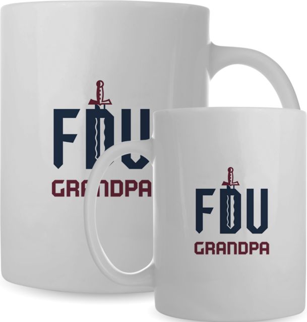 FDU Knights Full Color Mug 15oz FDU Grandpa - ONLINE ONLY