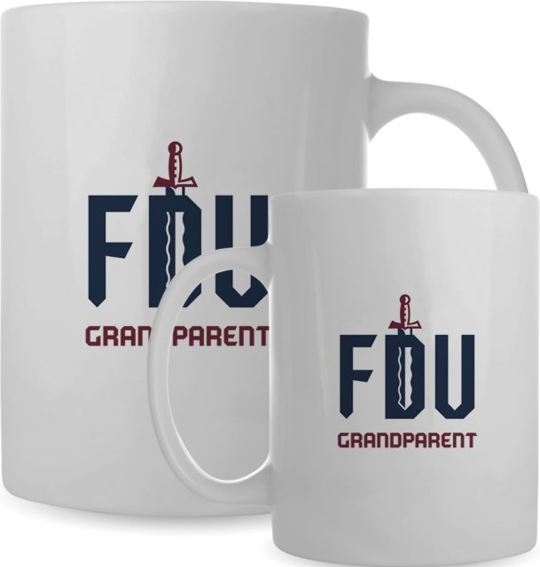 FDU Knights Full Color Mug 15oz FDU Grandparent - ONLINE ONLY